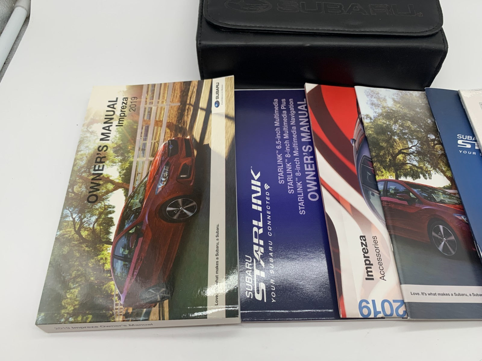 2019 Subaru Impreza Owners Manual Set with Case OEM D01B41075