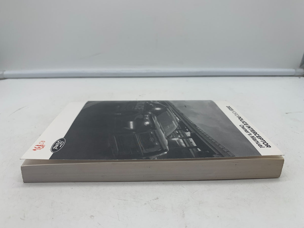 2023 Ford Police Interceptor Utility Owners Manual OEM A01B55008