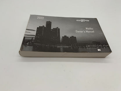 2022 Chevrolet Malibu Owners Manual Set OEM D03B10009