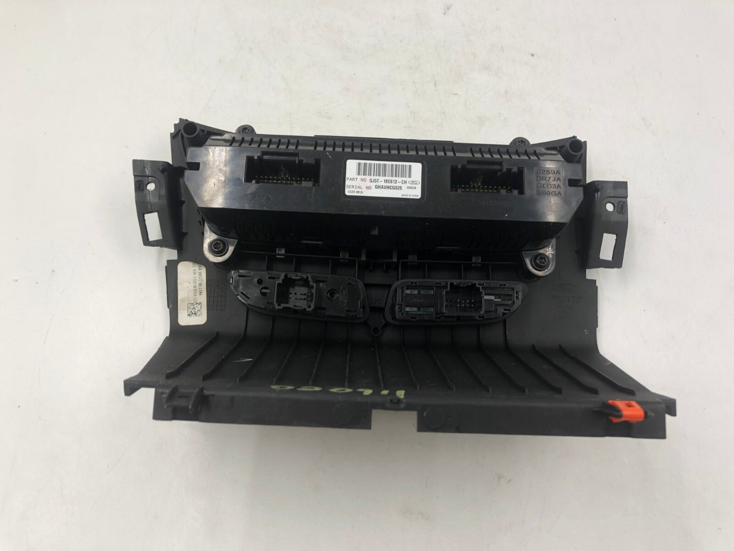 2017 Ford Escape AC Heater Climate Control Unit OEM A02B02019