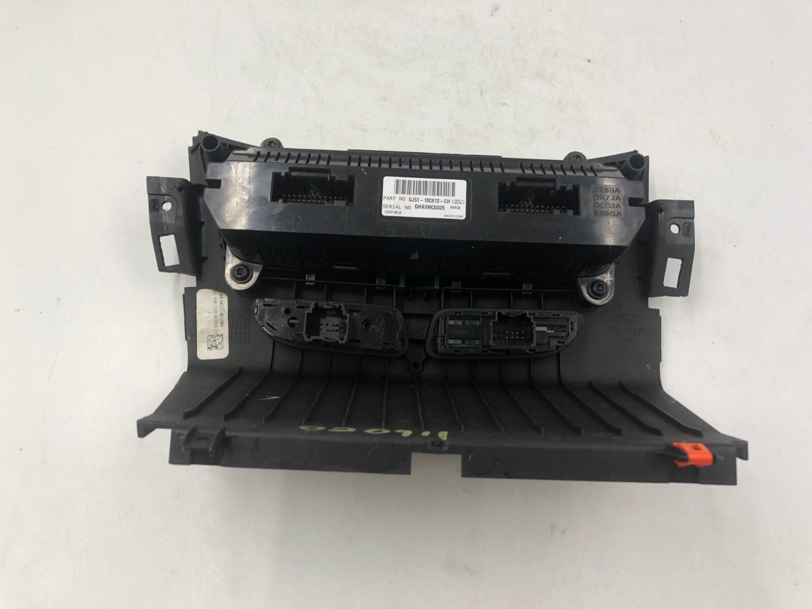2017 Ford Escape AC Heater Climate Control Unit OEM A02B02019
