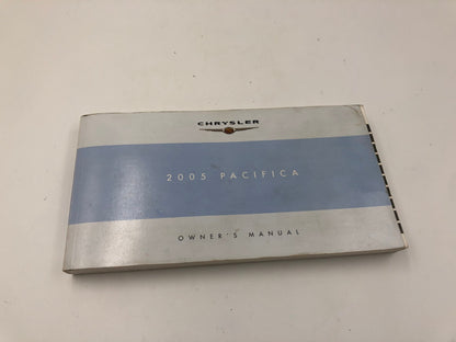 2005 Chrysler Pacifica Owners Manual with Case OEM C01B32028