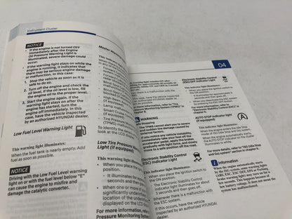 2021 Hyundai Elantra Owners Manual Set with Case OEM B01B46038