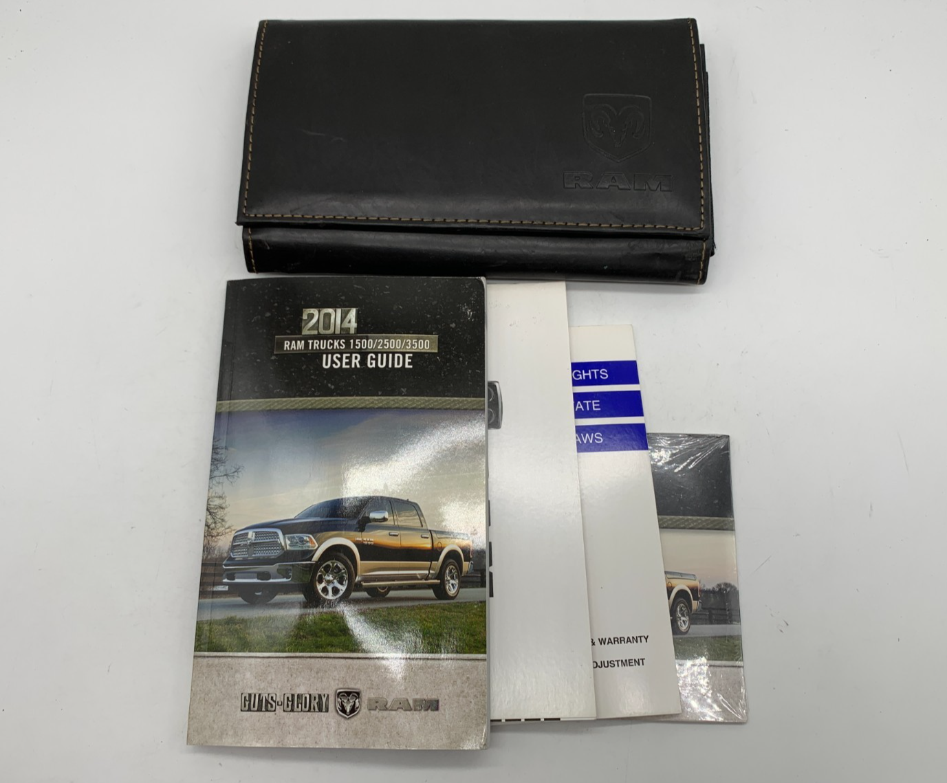 2014 Ram 1500 2500 3500 Owners Manual Set with Case OEM