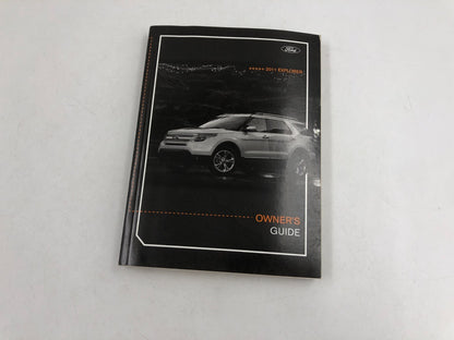 2011 Ford Explorer Owners Manual Set with Case OEM D03B27023