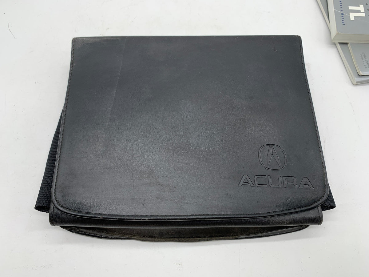 2005 Acura TL Owners Manual Set with Case OEM R01B18015