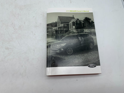 2019 Ford Escape Owners Manual Set with Case OEM A04B35010