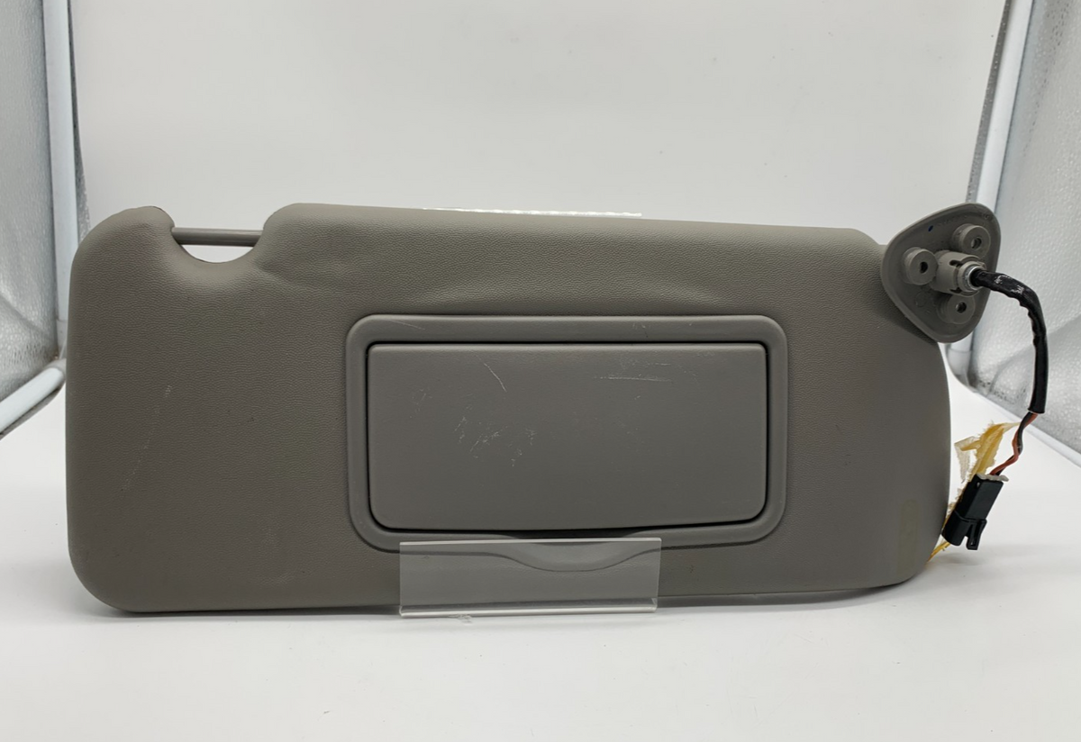 2003-2007 Cadillac CTS Passenger Sun Visor Illuminated Gray OEM D01B20034