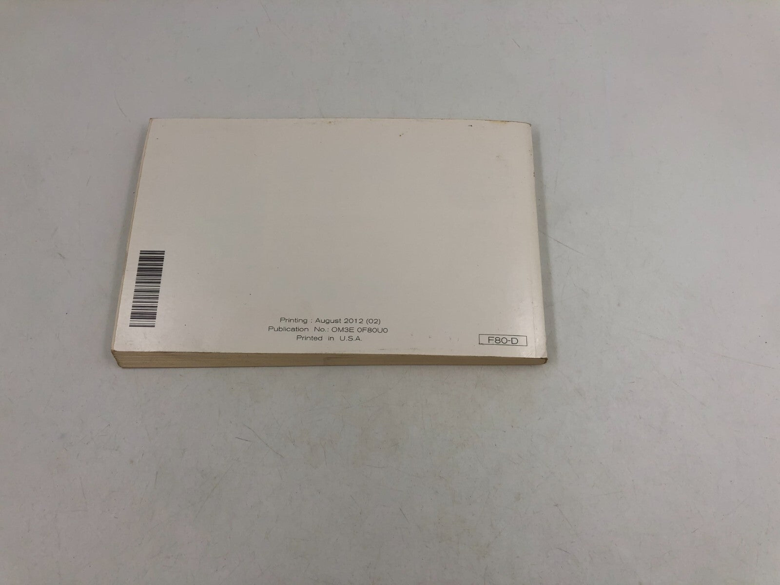 1999 Chevrolet Prizm Owners Manual Case Only OEM A03B31049