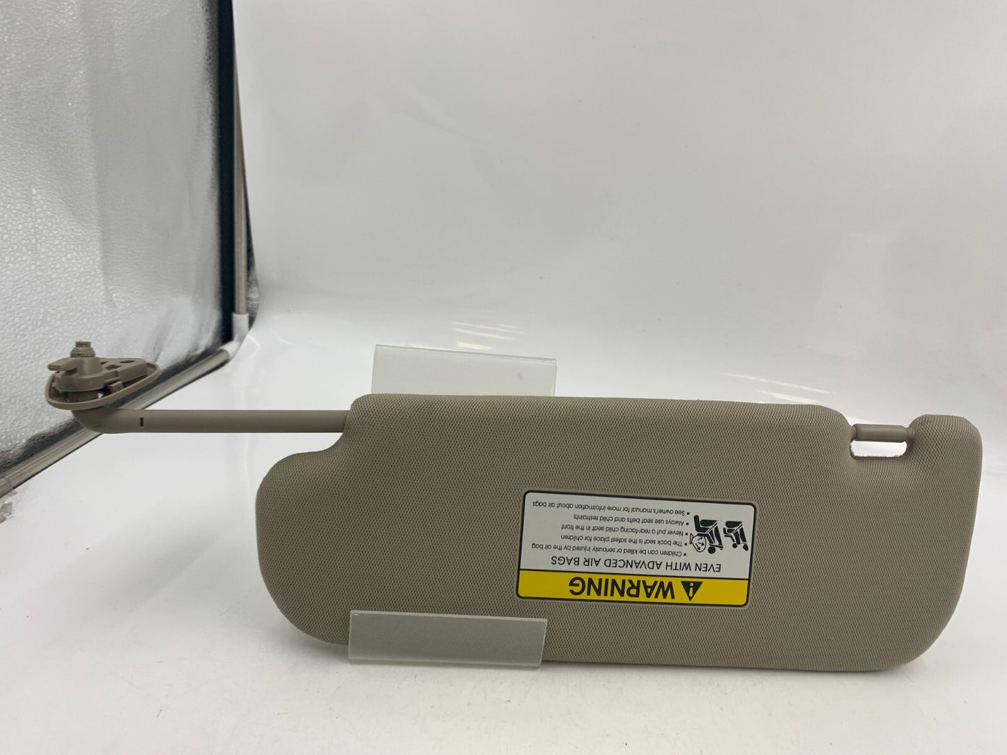 2011-2016 Kia Optima Passenger Sun Visor Tan Illuminated OEM E03B13052