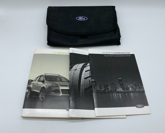 2014 Ford Escape Owners Manual Set with Case OEM B02B16010