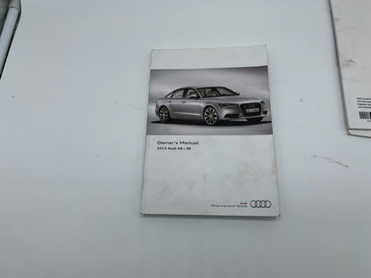 2015 Audi A6 Owners Manual Set OEM B04B49015
