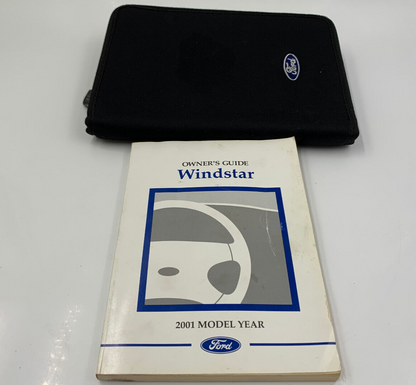 2001 Ford Windstar Owners Manual with Case OEM C04B57011