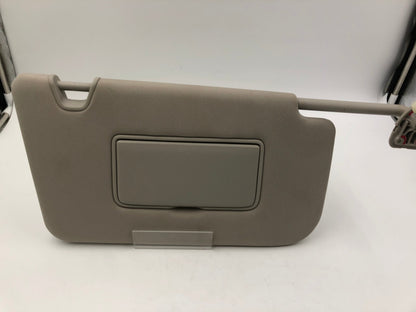 2014-2017 Nissan Rogue Passenger Sun Visor Gray Illuminated OEM D01B40010
