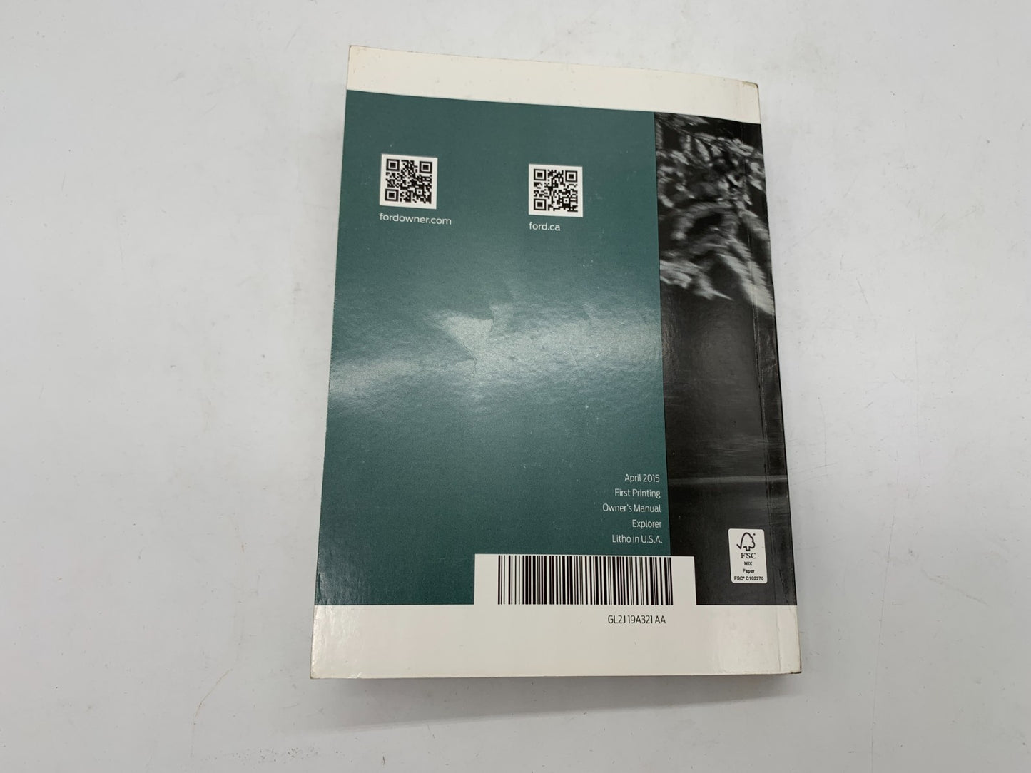 2016 Ford Explorer Owners Manual Set with Case OEM