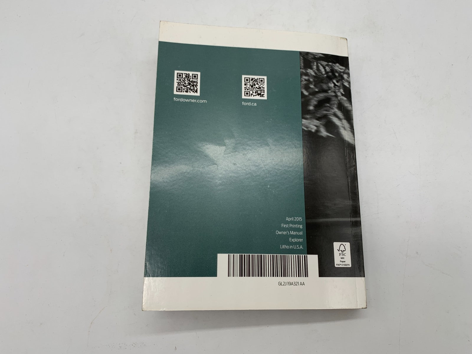 2016 Ford Explorer Owners Manual Set with Case OEM