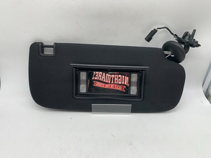2014-2022 Jeep Grand Cherokee Passenger Sun Visor Black Illuminated C02B32032