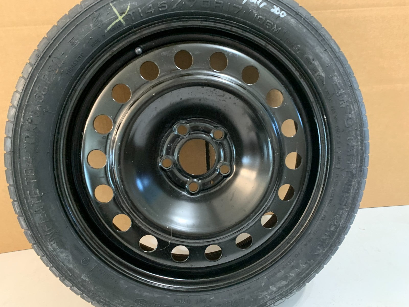 2015-2017 Chrysler 200 17" Spare Tire with Jack Kit Compact Donut T145/70R17