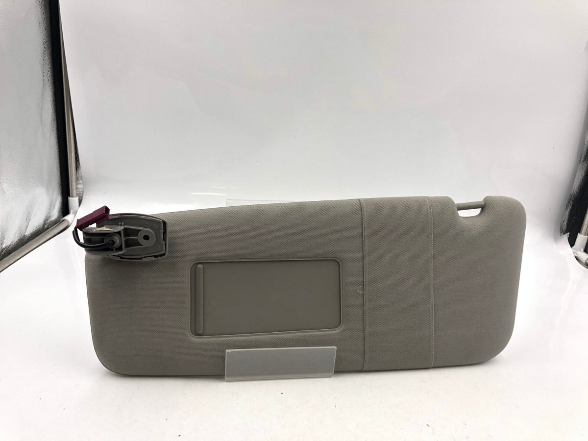 2008-2010 BMW 528i Driver Sun Visor Illuminated Gray OEM B01B16037