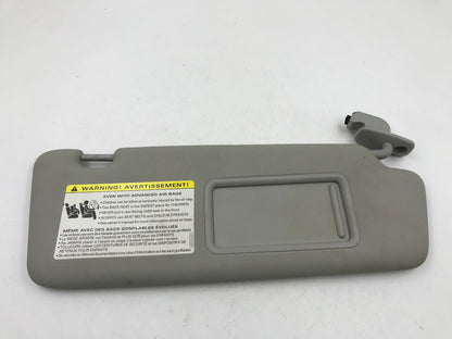 2002-2008 Audi A4 Sedan Passenger Sun Visor Gray Illuminated OEM B01B17062