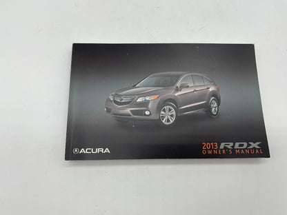 2013 Acura RDX Owners Manual Set with Case OEM