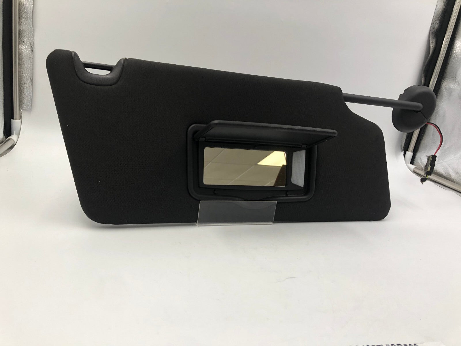 2011-2015 Ford Explorer Passenger Sun Visor Illuminated Black OEM C03B41028
