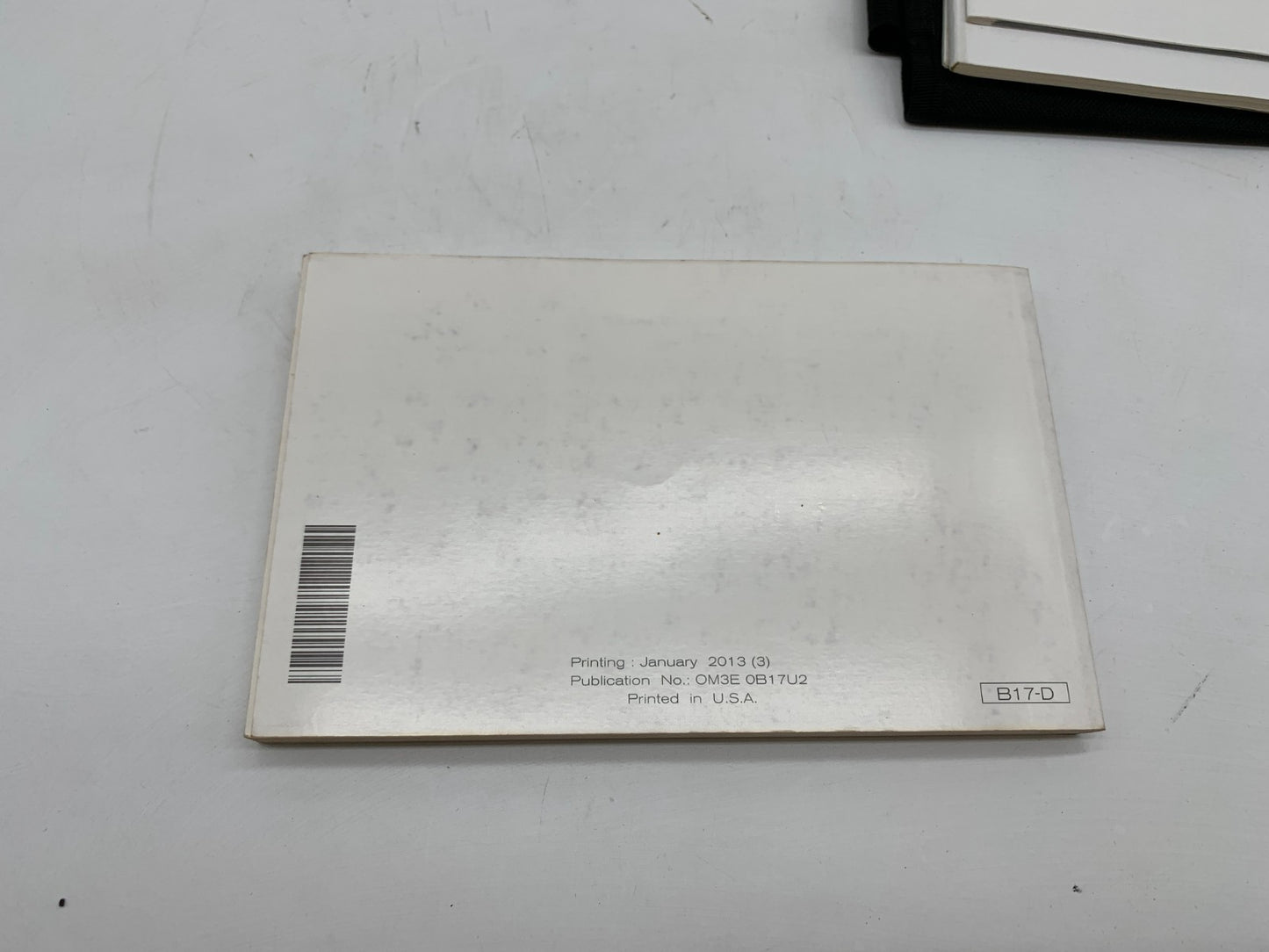 2013 Nissan Sentra Owners Manual Set with Case OEM B01B04001