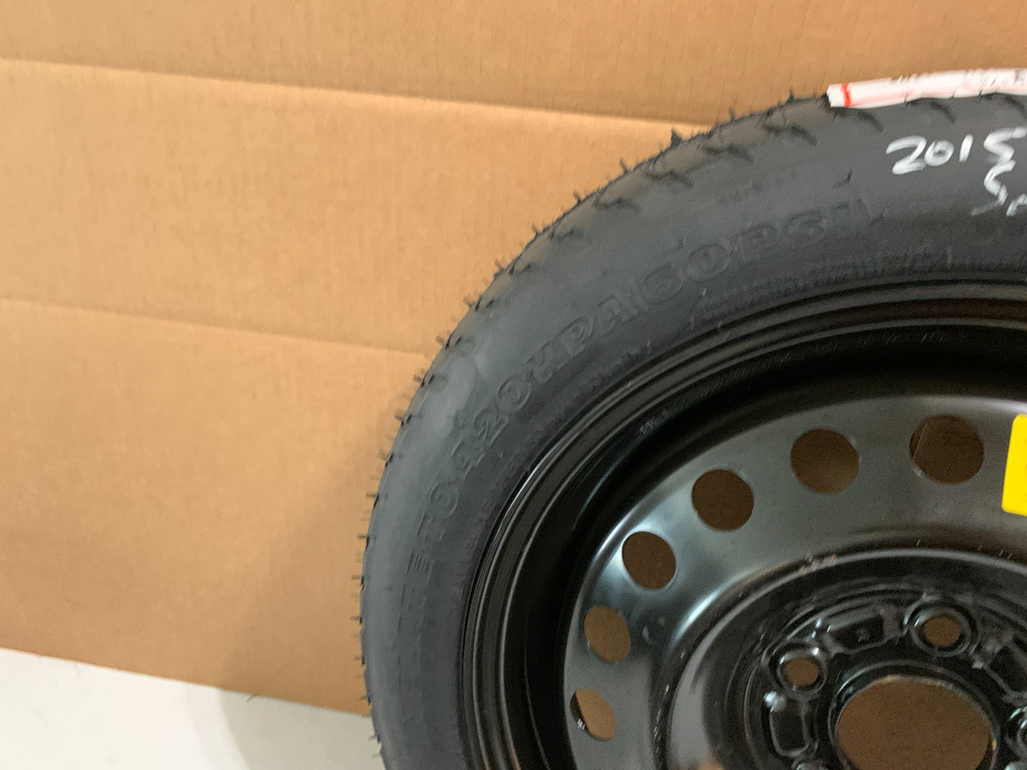 2015-2020 Hyundai Sonata 16" Spare Tire Wheel Compact Donut T125/80D16 Emergency