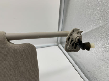 2014-2017 Nissan Rogue Passenger Sun Visor Gray with Illumination OEM