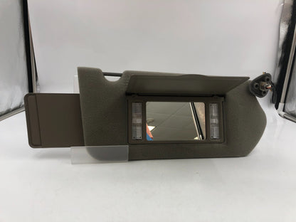 2000-2005 Chevrolet Impala Passenger Sun Visor Gray Illuminated OEM E01B18034