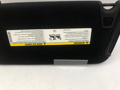 2011-2014 Dodge Charger Passenger Sun Visor Black Illuminated OEM D04B21006