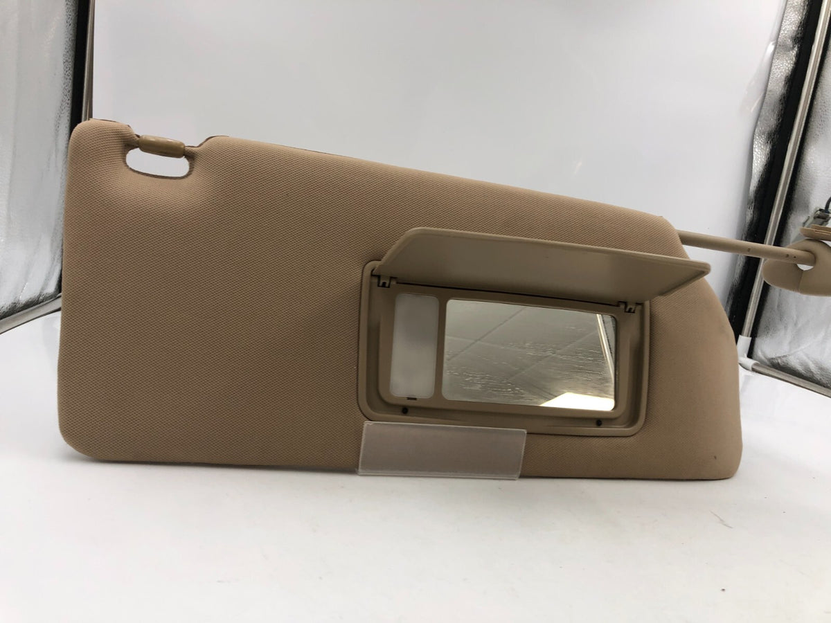 2006-2010 Honda Odyssey Passenger Sun Visor Tan Illuminated OEM C03B19019