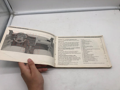 1994 Volvo 850 Owners Manual OEM A01B04009