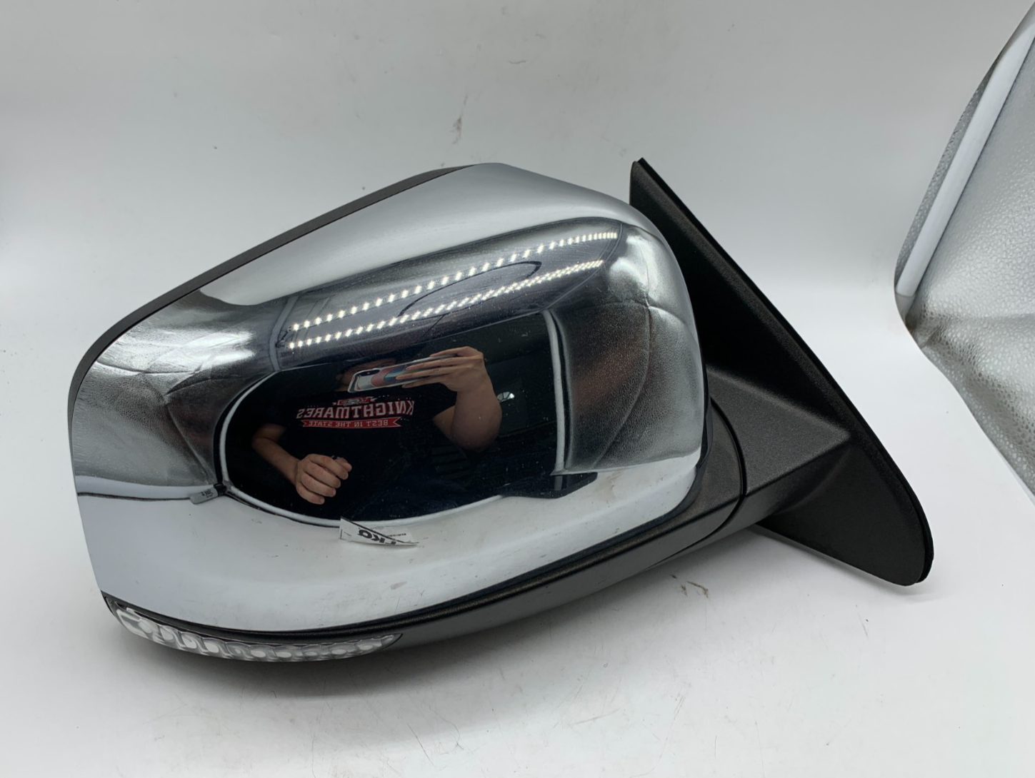 2011-2022 Jeep Grand Cherokee Passenger Side Power Door Mirror Chrome D03B39001