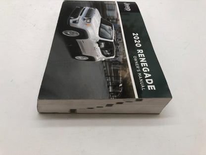 2020 Jeep Renegade Owners Manual Set OEM C01B53025