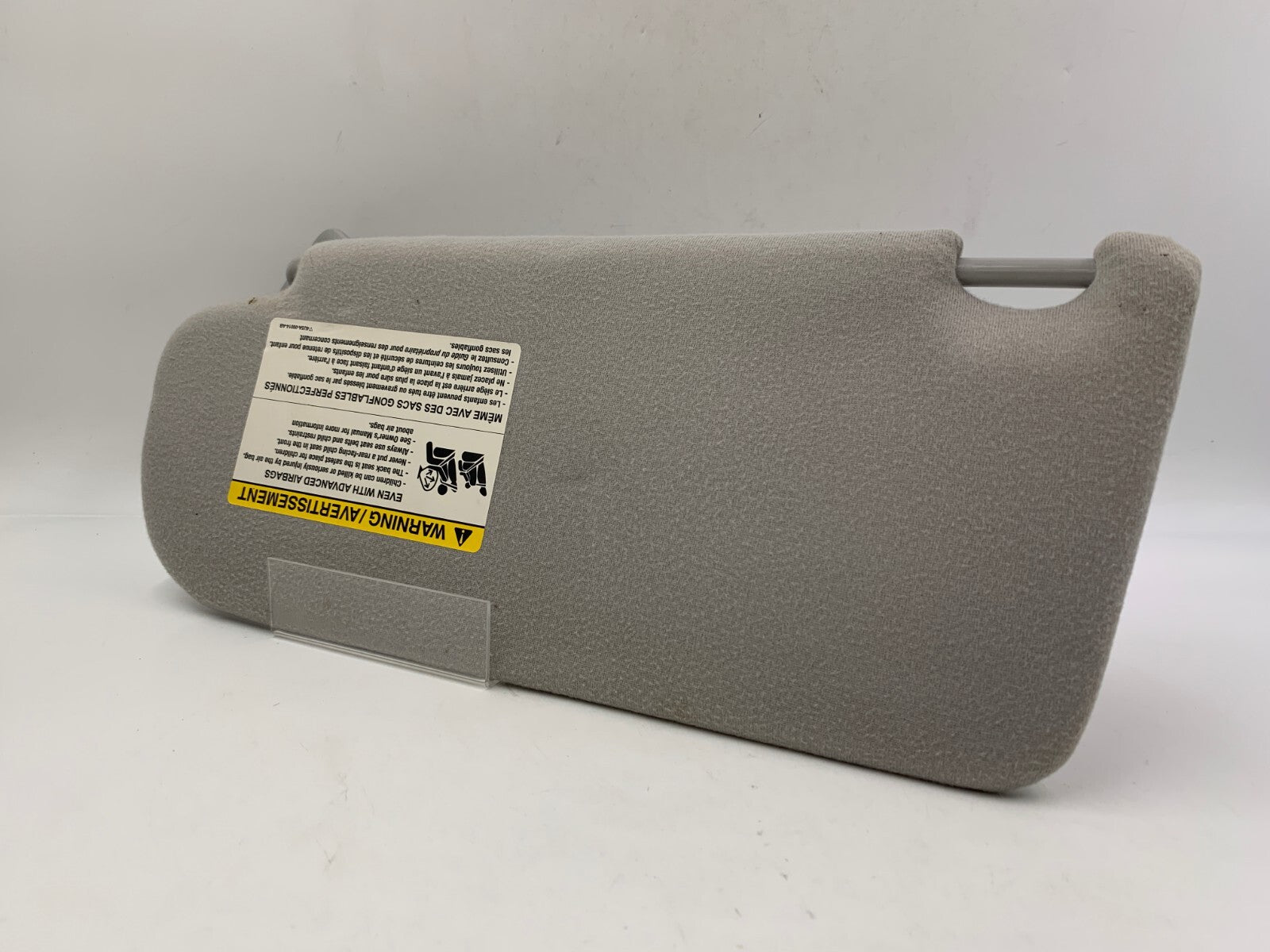 2006-2008 Mazda 6 Passenger Sun Visor Illuminated Gray OEM A02B48061