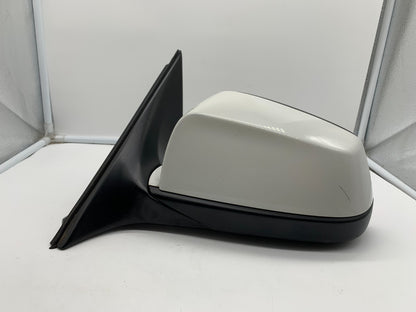 2011-2012 BMW 535i Driver Side View Power Door Mirror White OEM C03B61018