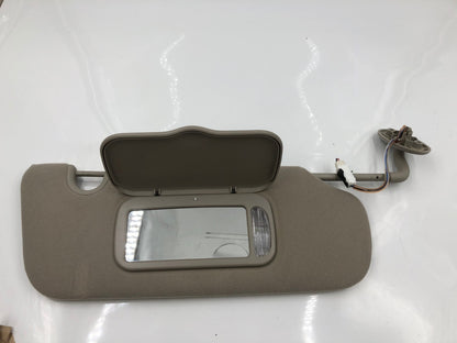 2002-2003 Jeep Liberty Passenger Sun Visor Gray Illumination OEM D04B63003