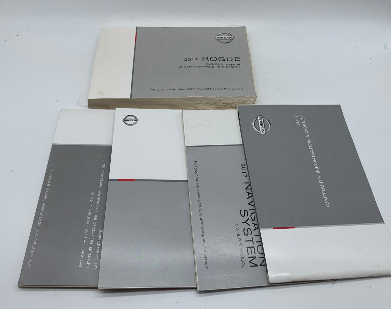 2015 Nissan Rogue Owners Manual Set OEM D03B38002