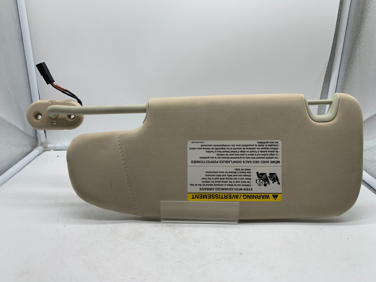 2007-2009 Lincoln MKZ Passenger Sun Visor Gray Illuminated OEM A02B50006
