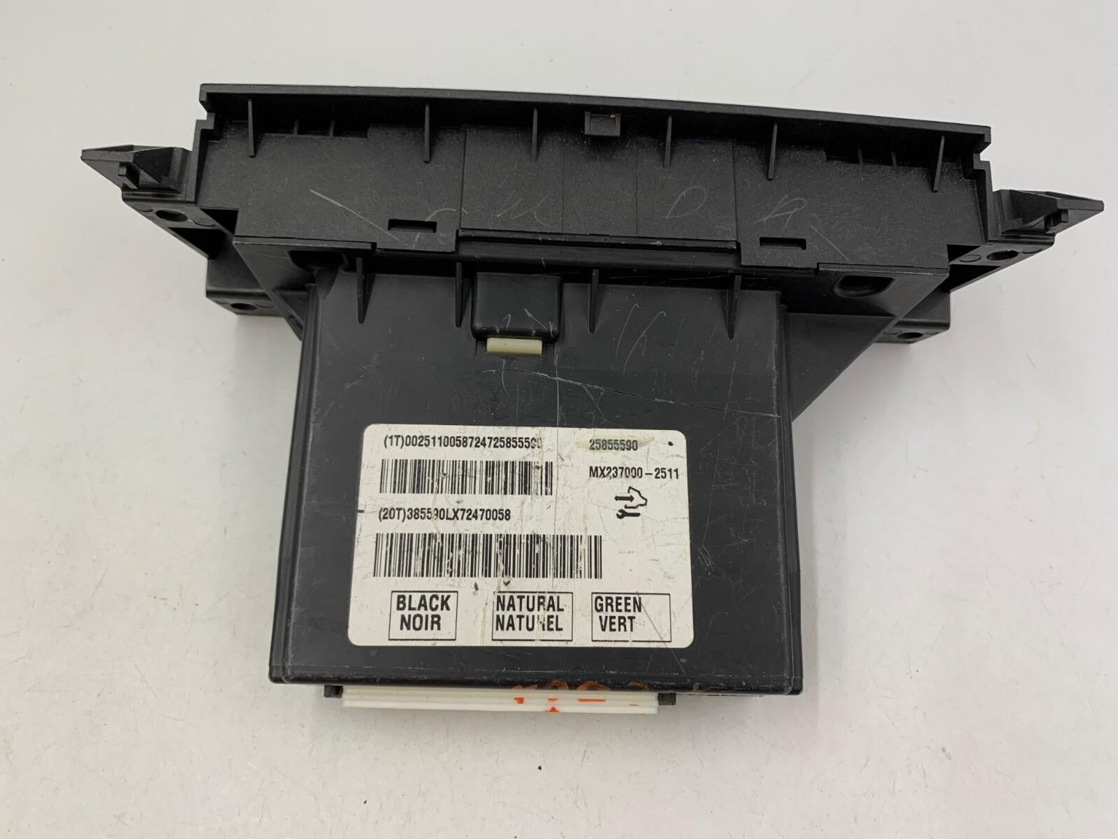 2008-2009 Cadillac SRX AC Heater Climate Control Unit OEM D01B14037