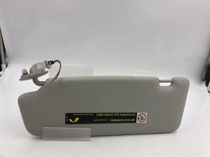 2009-2012 Audi A4 Passenger Sun Visor Sunvisor Gray Illuminated OEM D02B06049