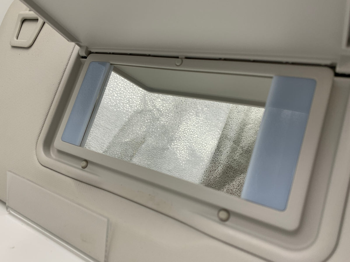 2021-2022 Ford Bronco Sport Passenger Sun Visor Ivory Illuminated OEM A02B18048