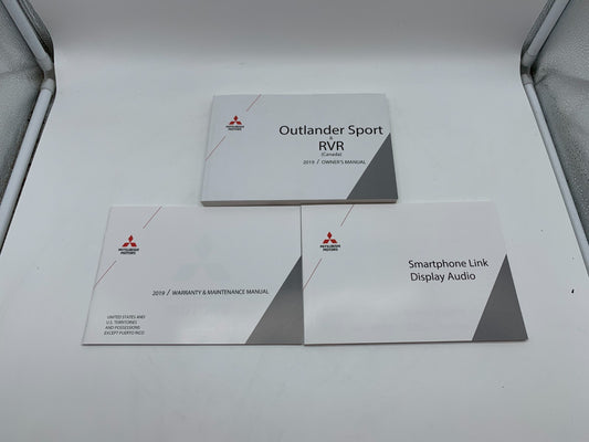 2019 Mitsubishi Outlander Sport & RVR Owners Manual Set OEM B01B23007