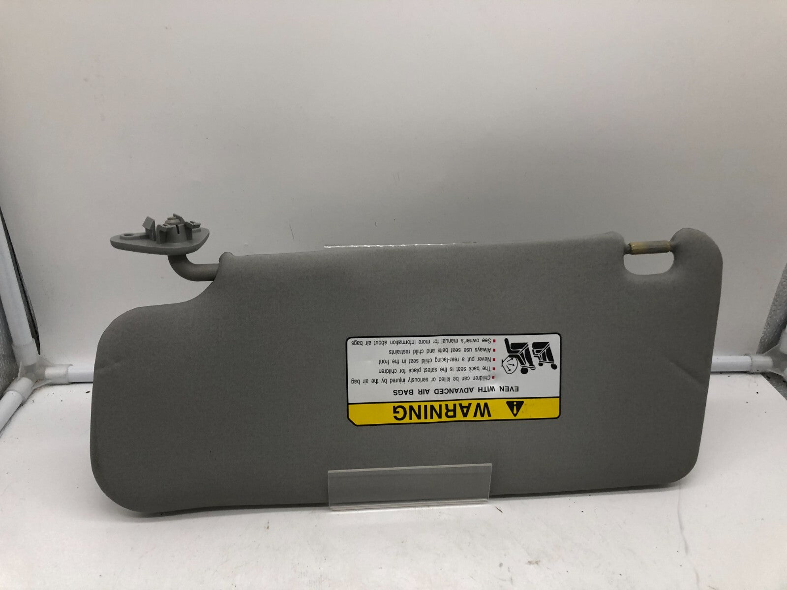2007-2009 Mitsubishi Outlander Passenger Sun Visor Gray OEM A03B03005