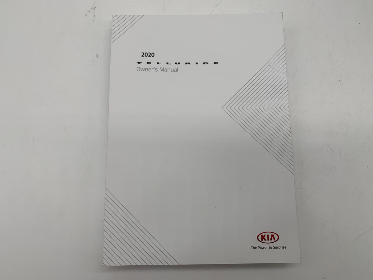 2020 Kia Telluride Owners Manual Set with Case OEM A02B56005