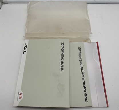 2017 Kia Soul Owners Manual Set with Case OEM R01B22023