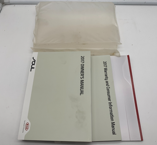 2017 Kia Soul Owners Manual Set with Case OEM R01B22023