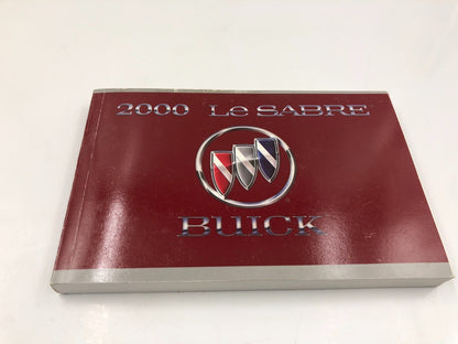 2000 Buick LeSabre Owners Manual Set OEM C03B41018