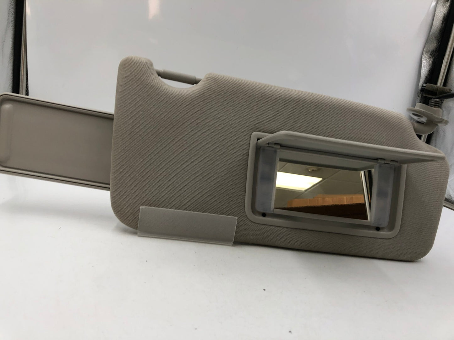 2010-2014 Subaru Legacy Passenger Sun Visor Gray Illuminated OEM B02B29005